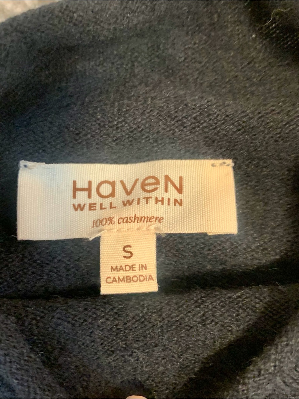 Haven Well Within 100% Cashmere Pullover Sweater - Picture 4 of 11